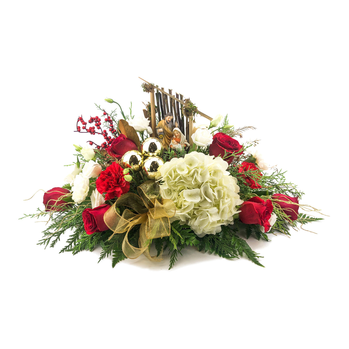 Nativity Floral Centrepiece