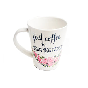 Personalized Hand-Painted Ceramic Mug